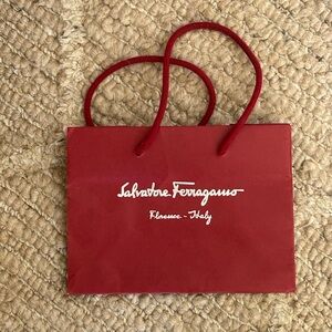 Authentic Salvatore Ferragamo Gift Bag